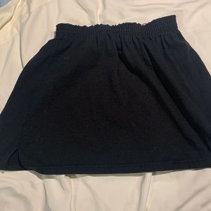 Black Vintage Mini Skirt